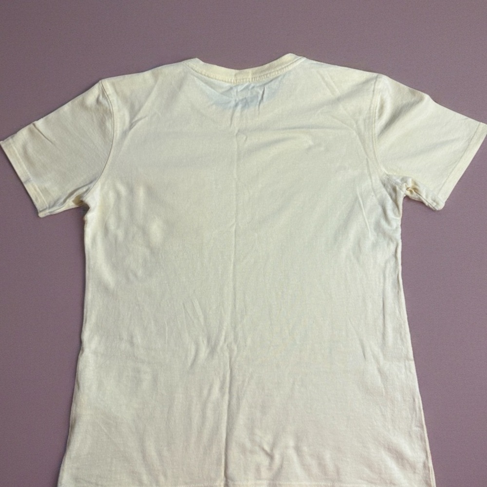 Carhartt Pocket T Shirt Yellow Loose Fit Heavyweight Cotton Small - Picture 9 of 10